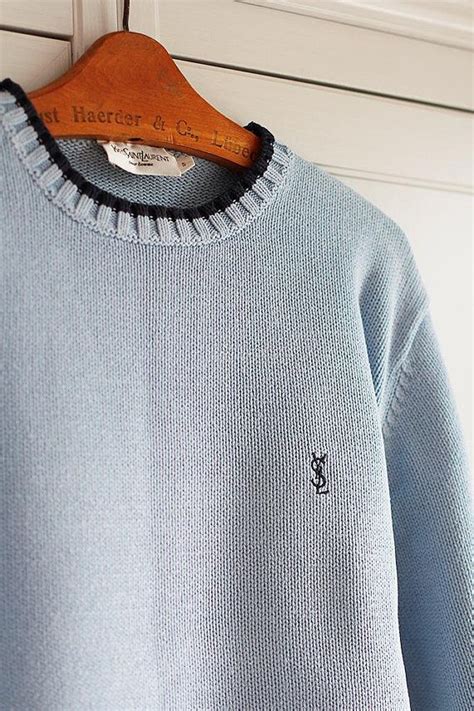 vintage ysl knitwear|Vintage Yves Saint Laurent Sweaters .